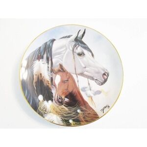 Gift for a Princess Heritage of Horses Collector Plate Danbury Mint Dirk Hansen